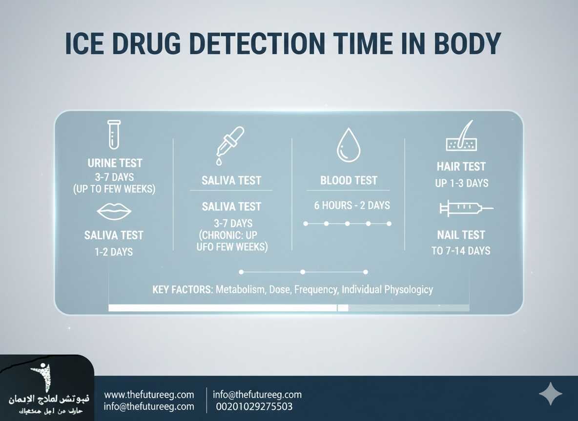 مدة بقاء مخدر الايس في الجسم ومتى يظهر في التحليل
