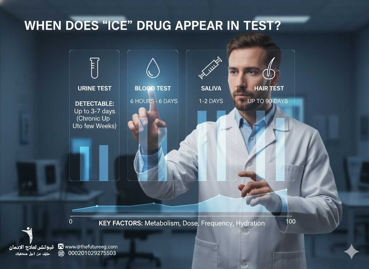 فترة الكشف عن مخدر الايس في التحاليل الطبية المختلفة