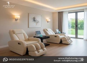 تجهيزات عيادات علاج إدمان الآيس الحديثة في مستشفى فيوتشر.