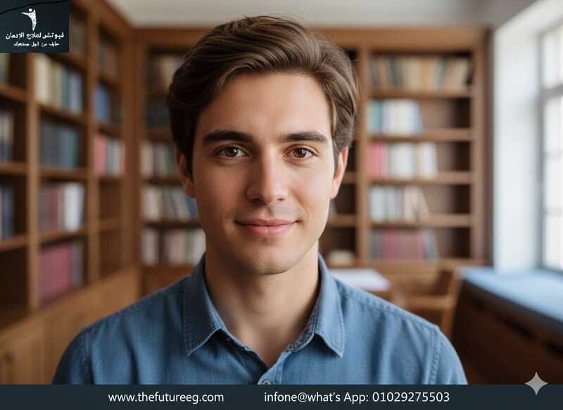 مريض متعافٍ يتحدث بصدق ووضوح مع عائلته في مستشفى فيوتشر.