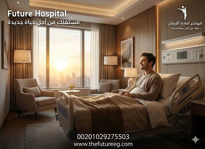 غرف علاج الإدمان في مستشفى فيوتشر