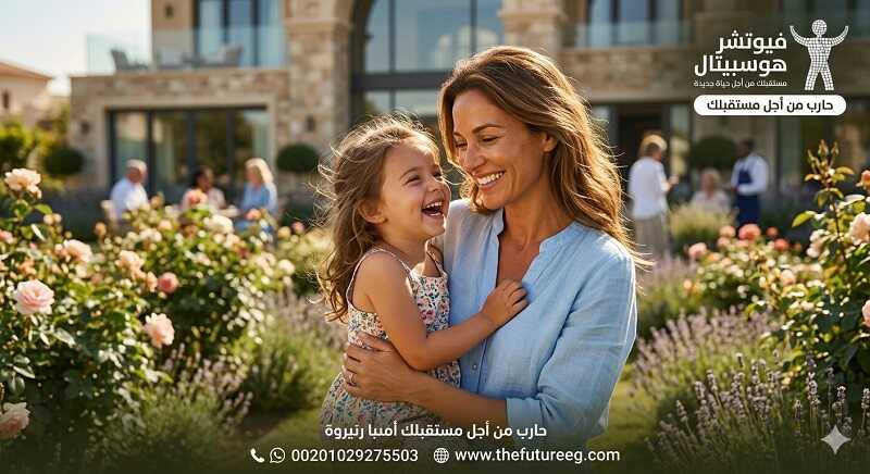 كيف أساعد ابنتي المدمنة: لحظة حوار صادق وحنان بين أم وابنتها في Future Hospital مع ضمان السرية التامة ودعم الأهل في رحلة علاج إدمان البنات.