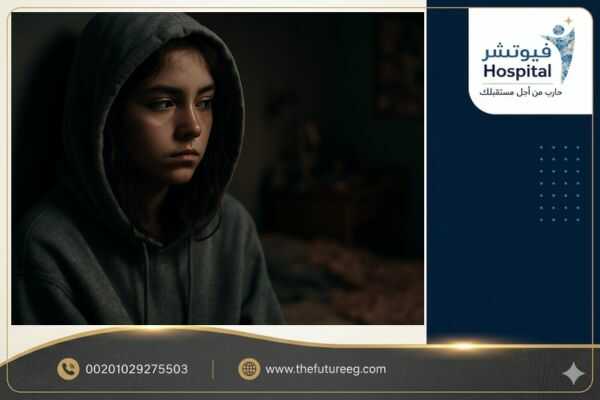 تجسيد لعلامات الإدمان الصامت عند الفتيات يظهر في العزلة والتغير السلوكي الغامض الذي يستدعي انتباه الأهل.