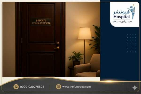 بيئة آمنة تضمن علاج إدمان البنات في سرية تامة داخل عيادات مستشفى فيوتشر المخصصة لحماية خصوصية المريضات.