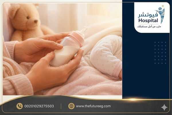 أم تحضر الحليب الصناعي البديل بحنان لطفلها الرضيع خلال فترة تعافيها من إدمان الشبو